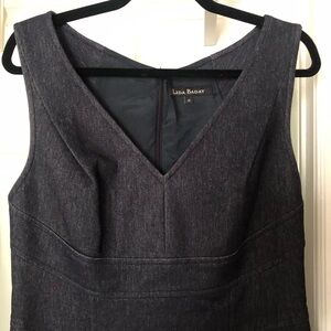 🇨🇦Lida Baday Stretch Denim Sleeveless Dress Size 10